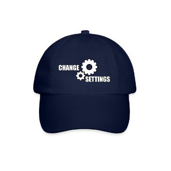CHANGE SETTINGS - Baseballkappe - Blau/Blau - Vorne