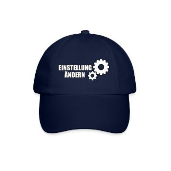 EINSTELLUNG ÄNDERN - Baseballkappe - Blau/Blau - Vorne