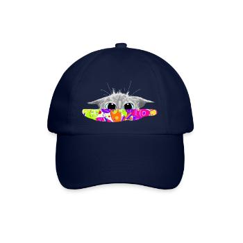 Ich sehe dich! - Baseballkappe - Blau/Blau - Vorne
