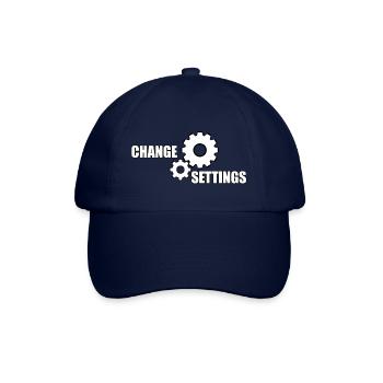 CHANGE SETTINGS - Baseballkappe - Blau/Blau - Vorne