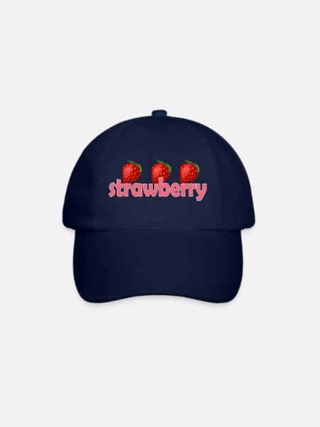 STRAWBERRY - Baseballkappe - Blau/Blau