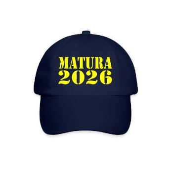 Matura 2026 - Baseballkappe - Blau/Blau - Vorne