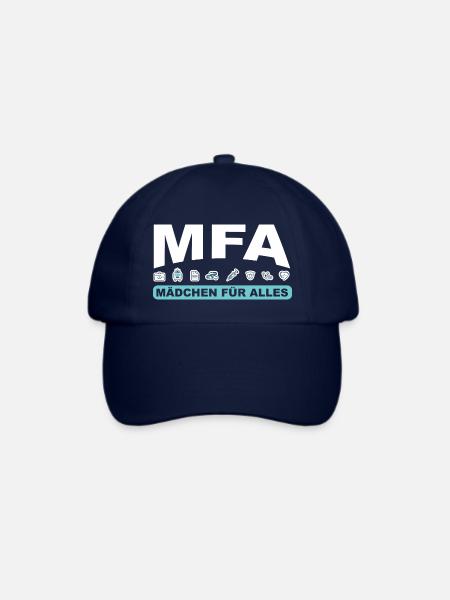 Mädchen für alles - Baseballkappe - Blau/Blau