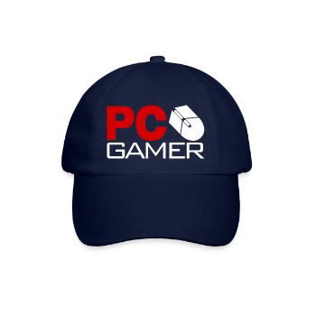 PC Gamer Computer Gaming Geschenk Geschenkidee - Baseballkappe - Blau/Blau - Vorne