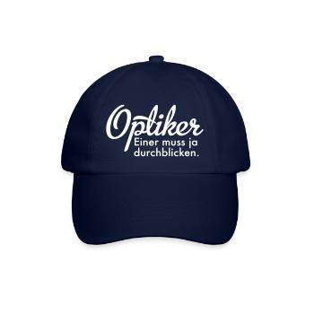 Optiker - Baseballkappe - Blau/Blau - Vorne