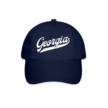 Georgia Classic Swoosh - Baseballkappe - Blau/Blau - Vorne