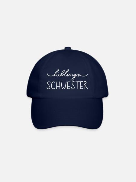 LieblingsSchwester - Baseballkappe - Blau/Blau