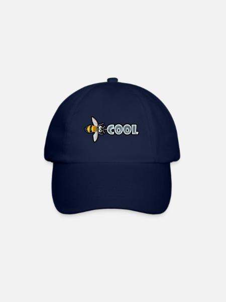 BEE COOL (horizontal) - Baseballkappe - Blau/Blau