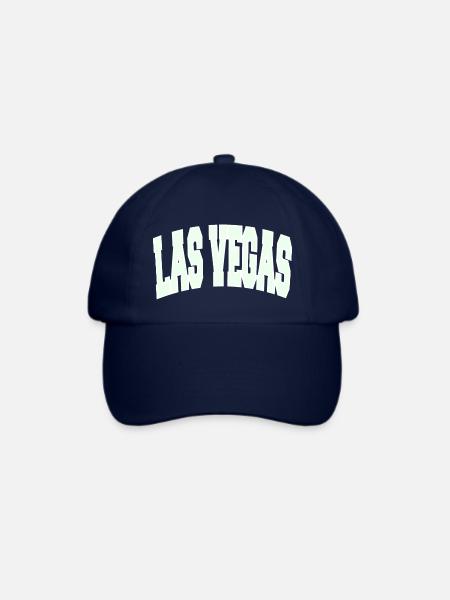LAS VEGAS College - Baseballkappe - Blau/Blau