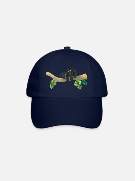 Brüllaffen - Baseballkappe - Blau/Blau