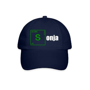 Sonja Geschenk white - Baseballkappe - Blau/Blau - Vorne