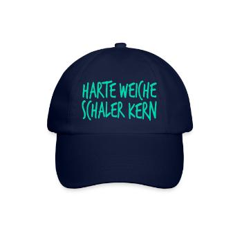 harte weiche schaler kern - Baseballkappe - Blau/Blau - Vorne