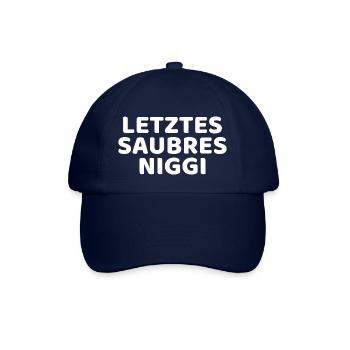 DDR Nicki Niggi Ossi Geschenkidee - Baseballkappe - Blau/Blau - Vorne