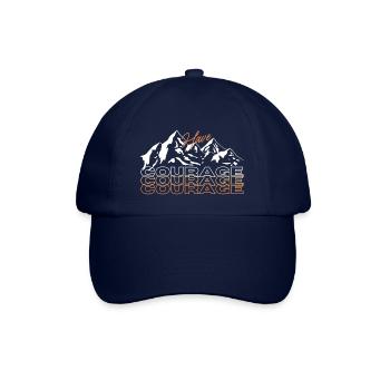 Coraje Mut - Baseballkappe - Blau/Blau - Vorne