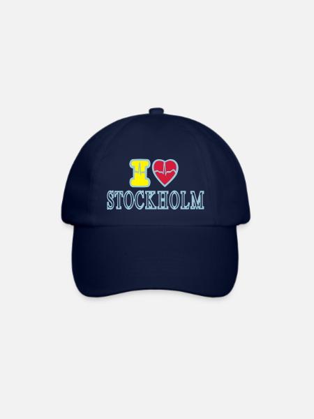 STOCKHOLM - Baseballkappe - Blau/Blau