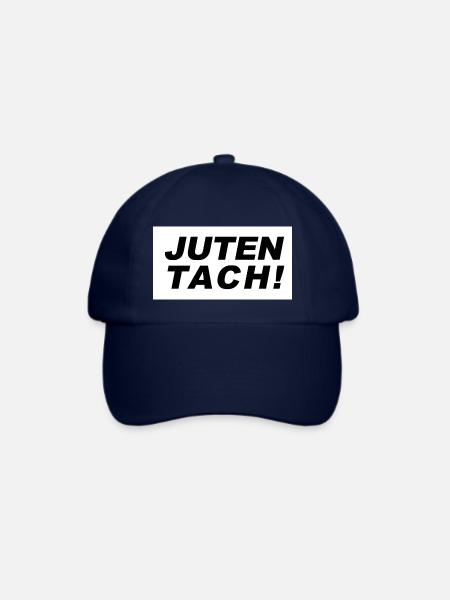 Guten Tag oder Juten Tach - Baseballkappe - Blau/Blau