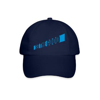 see the good Zitat - Baseballkappe - Blau/Blau - Vorne