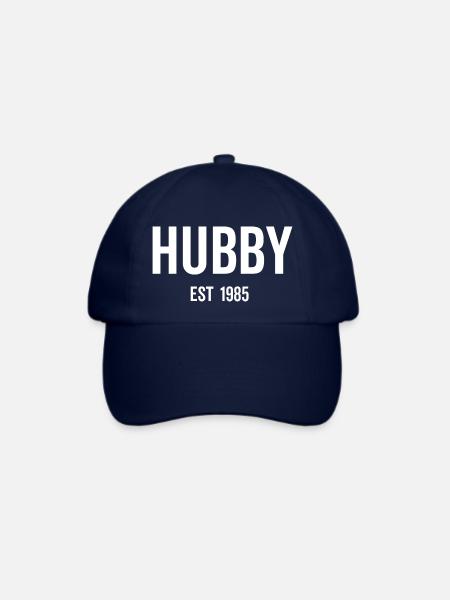 Ehemann Est 1985 - Baseballkappe - Blau/Blau
