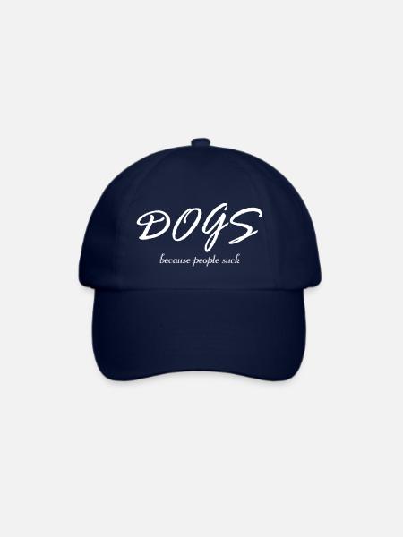 Hund Dog - Baseballkappe - Blau/Blau