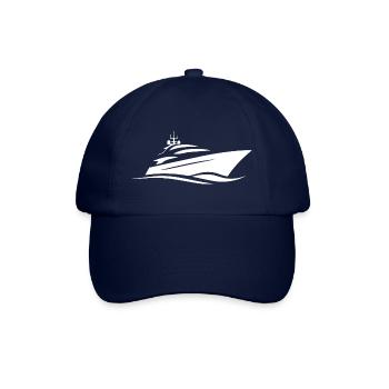 Yacht - Baseballkappe - Blau/Blau - Vorne