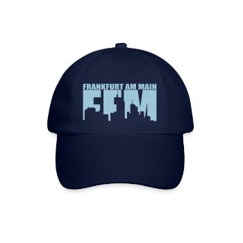 FFM - Frankfurt am Main - Baseballkappe - Blau/Blau - Vorne