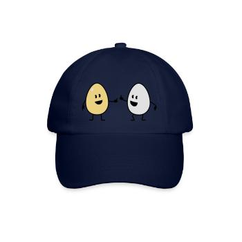 eggs - Baseballkappe - Blau/Blau - Vorne