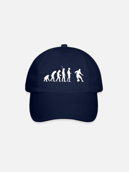 Evolution Fussball - Baseballkappe - Blau/Blau