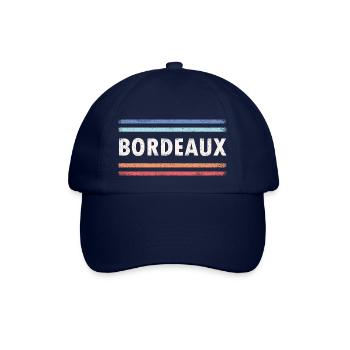 Bordeaux - Baseballkappe - Blau/Blau - Vorne