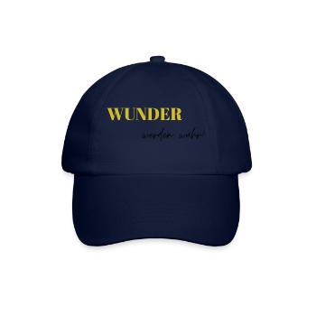 WUNDER werden wahr - Baseballkappe - Blau/Blau - Vorne