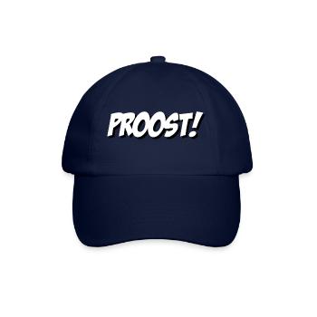 Prost! - Baseballkappe - Blau/Blau - Vorne