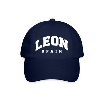 León - Baseballkappe - Blau/Blau - Vorne