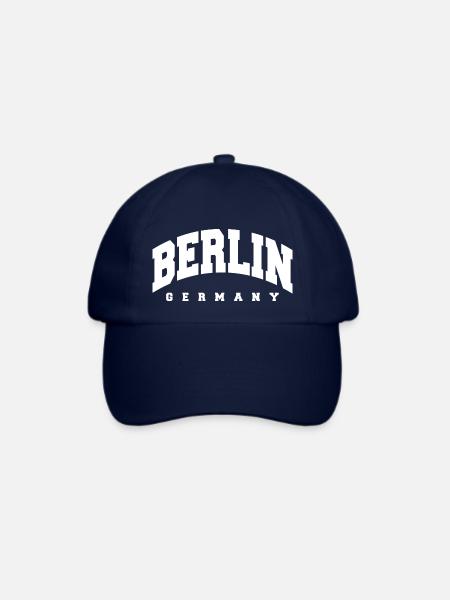 Berlin - Baseballkappe - Blau/Blau