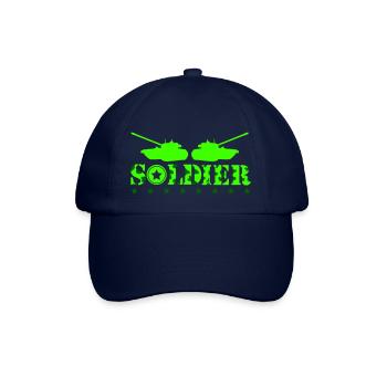 soldier panzer - Baseballkappe - Blau/Blau - Vorne