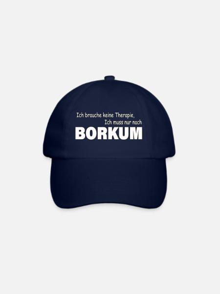 Therapie BORKUM - Baseballkappe - Blau/Blau