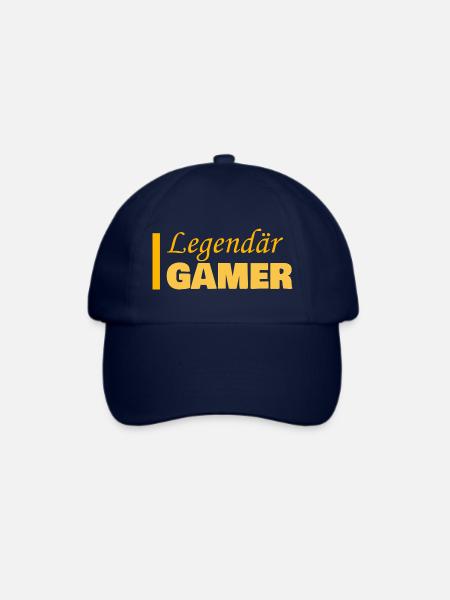 Gamer als Job - Baseballkappe - Blau/Blau