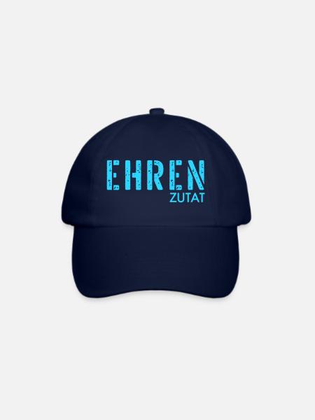 Ehrenzutat Beziehung - Baseballkappe - Blau/Blau