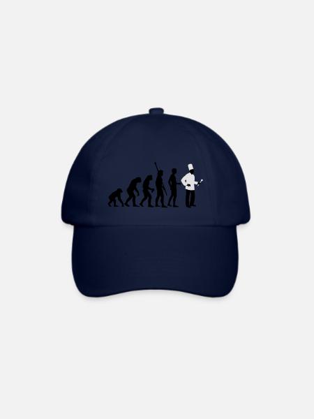 evolution_koch_2c - Baseballkappe - Blau/Blau