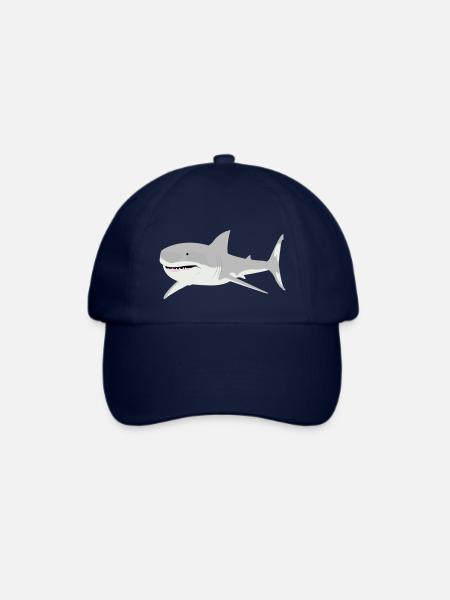 hai - Baseballkappe - Blau/Blau