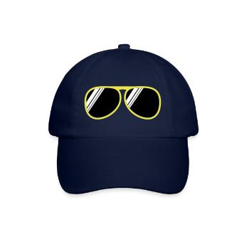 brille - Baseballkappe - Blau/Blau - Vorne