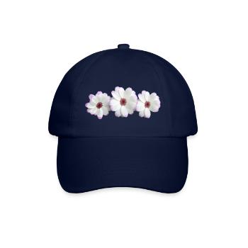 blumen flowers plants pflanzen garten garden4 - Baseballkappe - Blau/Blau - Vorne