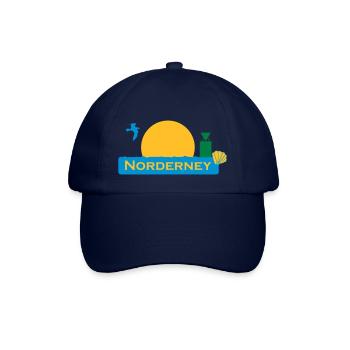 norderney - Baseballkappe - Blau/Blau - Vorne