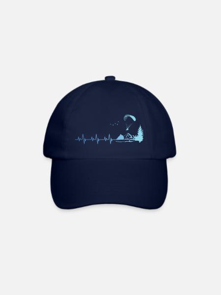 Gleitschirmfliegen - Gleitschirm - Baseballkappe - Blau/Blau