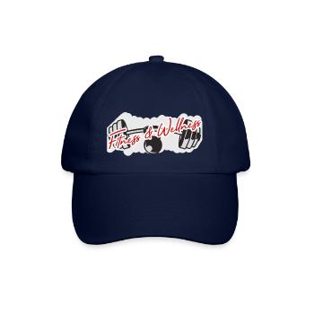 Fitness und Wellness Basecap - Baseballkappe - Blau/Blau - Vorne