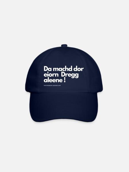 Thüringer Mundart 46 - Baseballkappe - Blau/Blau