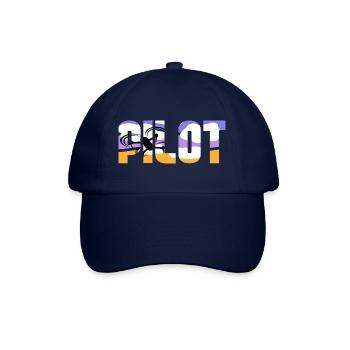 PILOT - Baseballkappe - Blau/Blau - Vorne