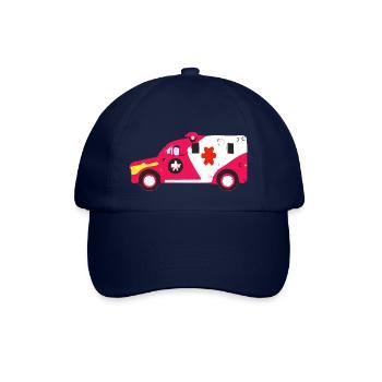 Deutsche Ambulanz - Baseballkappe - Blau/Blau - Vorne