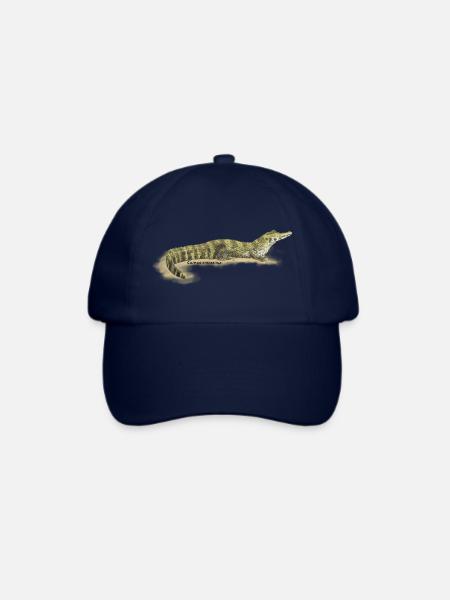 Baba (Kaiman-Krokodil) - Baseballkappe - Blau/Blau