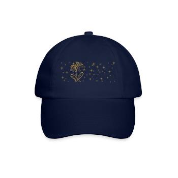 Träume groß - Baseballkappe - Blau/Blau - Vorne