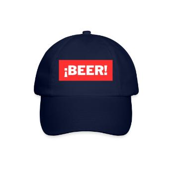 Beer - Baseballkappe - Blau/Blau - Vorne