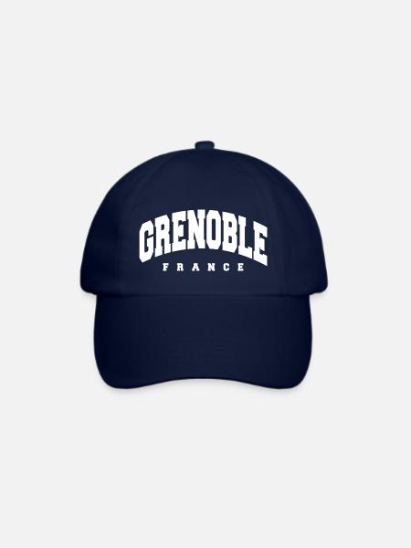 Grenoble - Baseballkappe - Blau/Blau